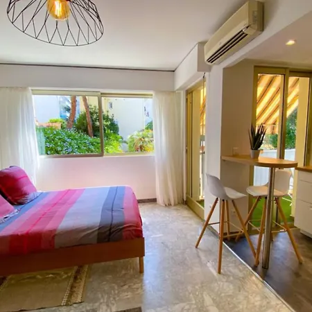 Charming Flat With Balcony In Juan Les Pins *